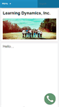 Mobile Screenshot of learningdynamicsinc.org